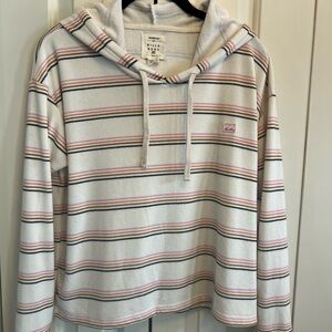 Billabong Making Waves Essentials Striped Hoodie. Sz Med.